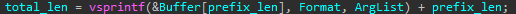 vsprintf